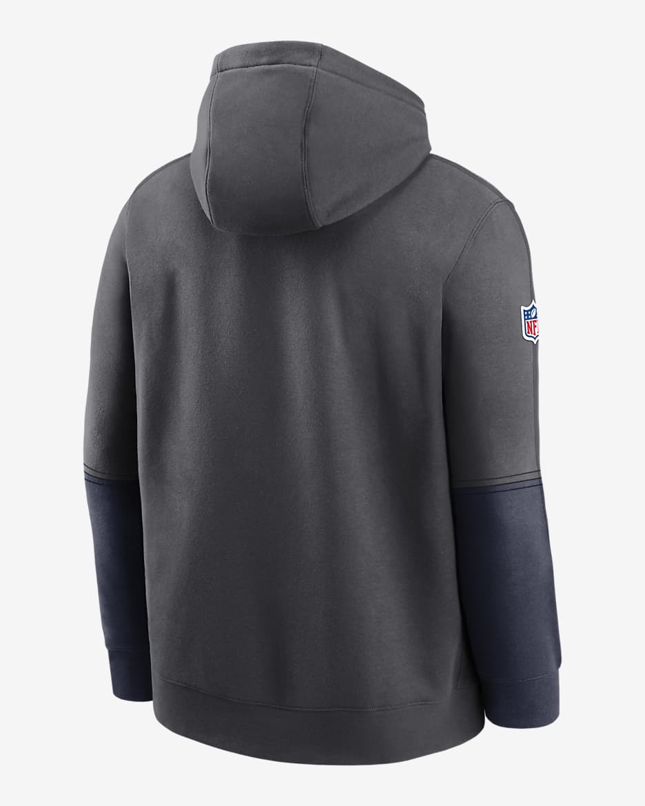 Dallas Cowboys Sideline Team Issue Club Men s Nike NFL Pullover Hoodie